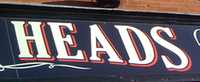 Talking Heads sign