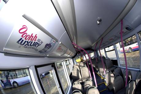 first bus new interior