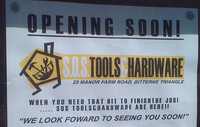sos hardware sign