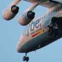 front of old Flybe jet