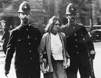 arrest of suffragettes in London