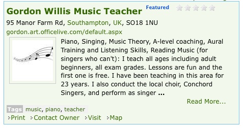 Featured Listing on the Noticeboard