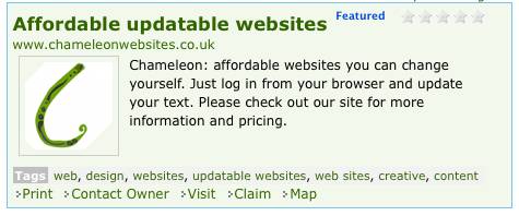 Noticeboard Chameleon screenshot